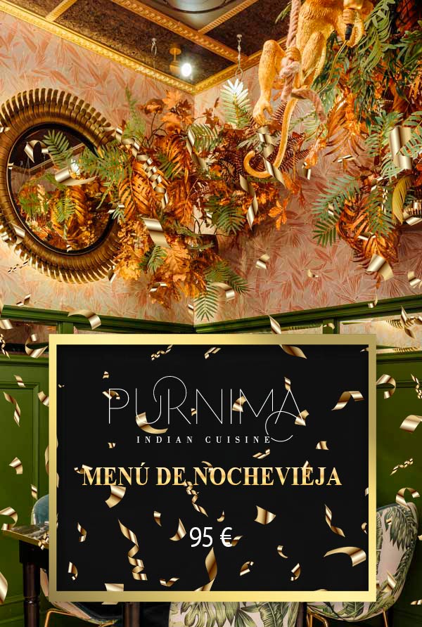Menú de Nochevieja | Purnima